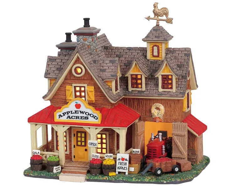 lemax-applewood-acres-b-timent-miniature-de-village-de-collection image 1