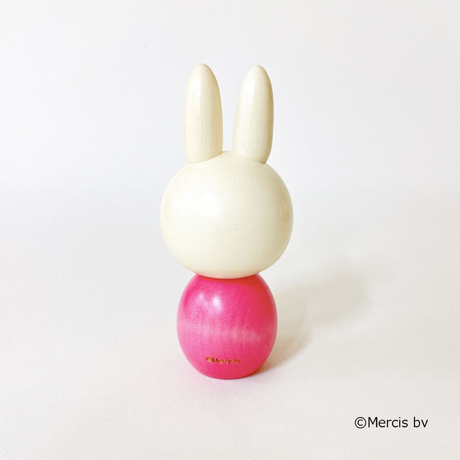 usaburo-kokeshi-miffy-sakura-figurine-artisanale-13-cm image 3
