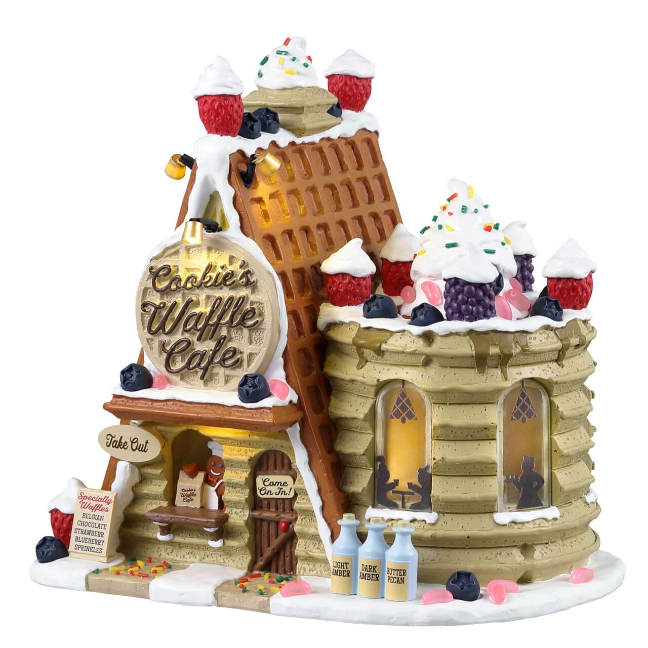 lemax-cookie-s-waffle-cafe-maison-miniature-gourmande image 1