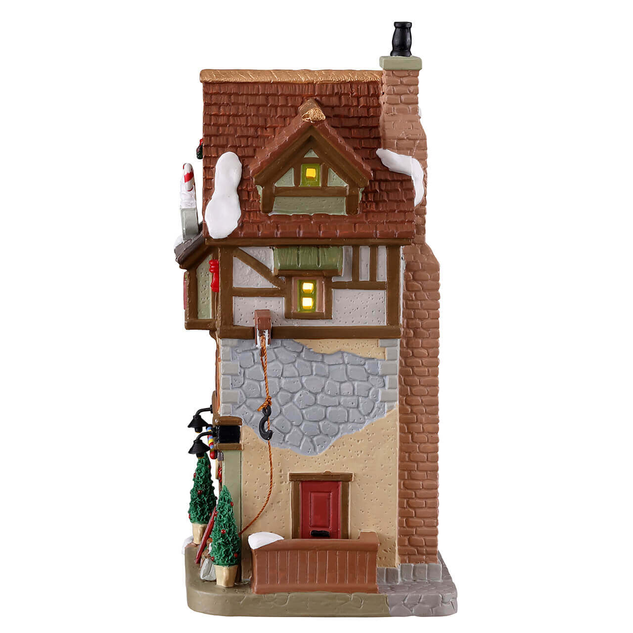 lemax-the-coffee-bean-grinder-miniature-boutique-caf-caddington-lumineuse image 3