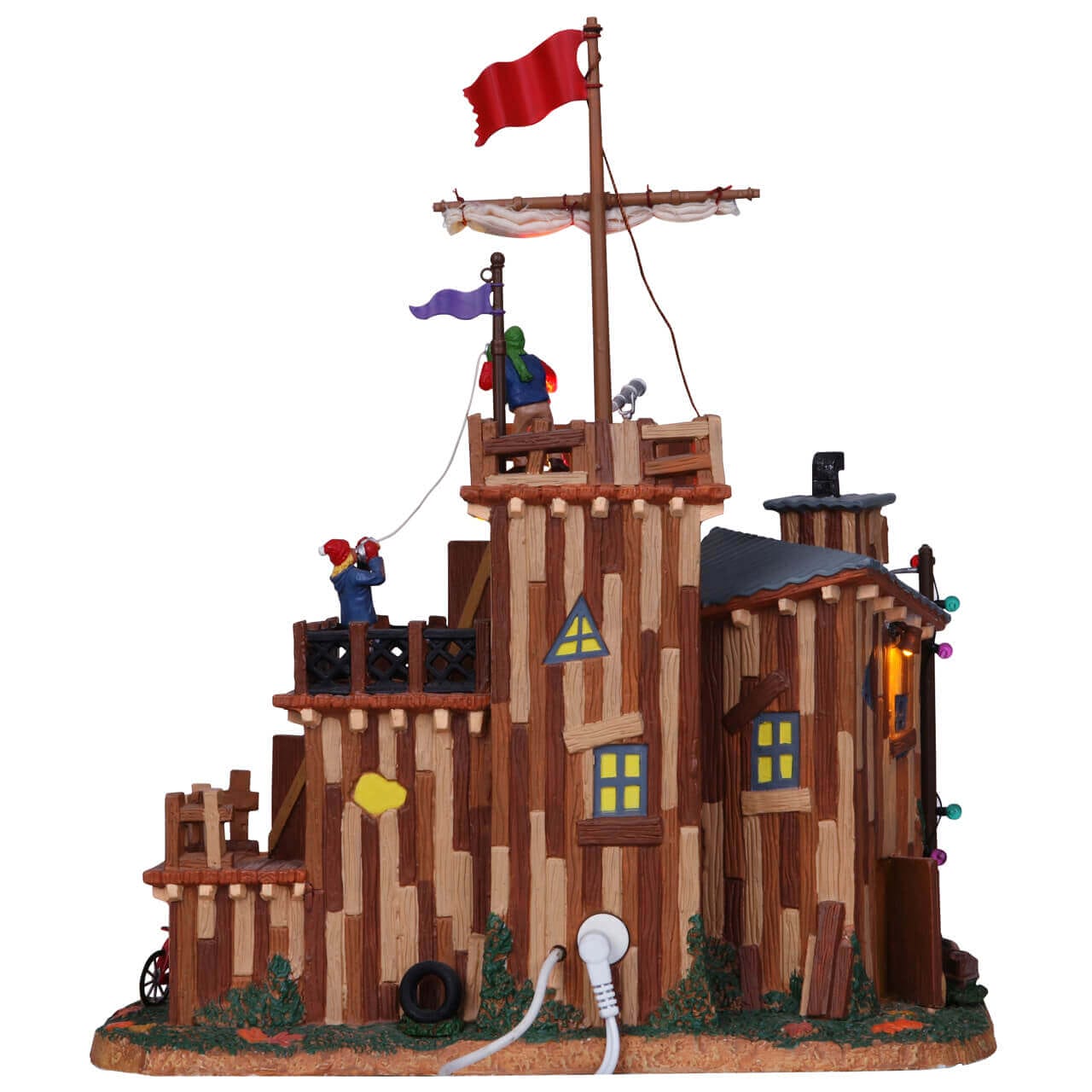 lemax-david-s-fort-harvest-crossing-b-timent-fort-miniature image 3