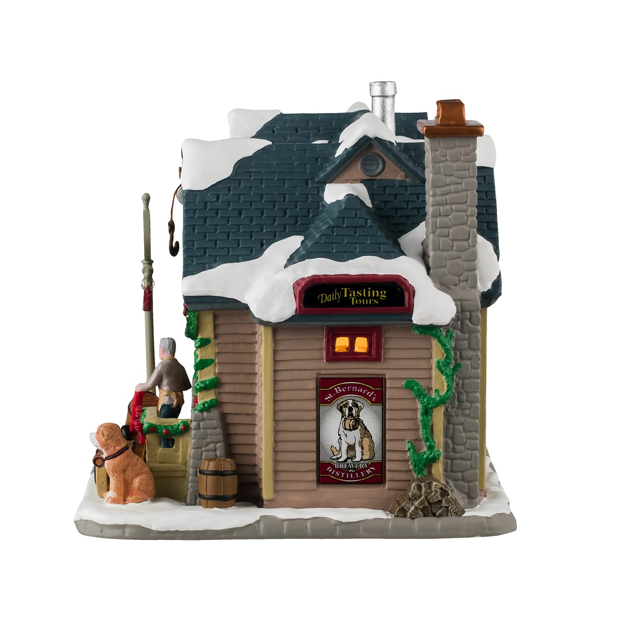 lemax-st-bernard-s-brewery-distillery-b-timent-miniature-vail-village image 3