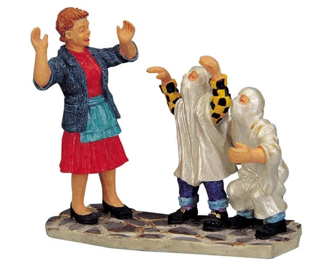 lemax-spooky-town-the-little-ghosts-figurine-fant-mes image 1