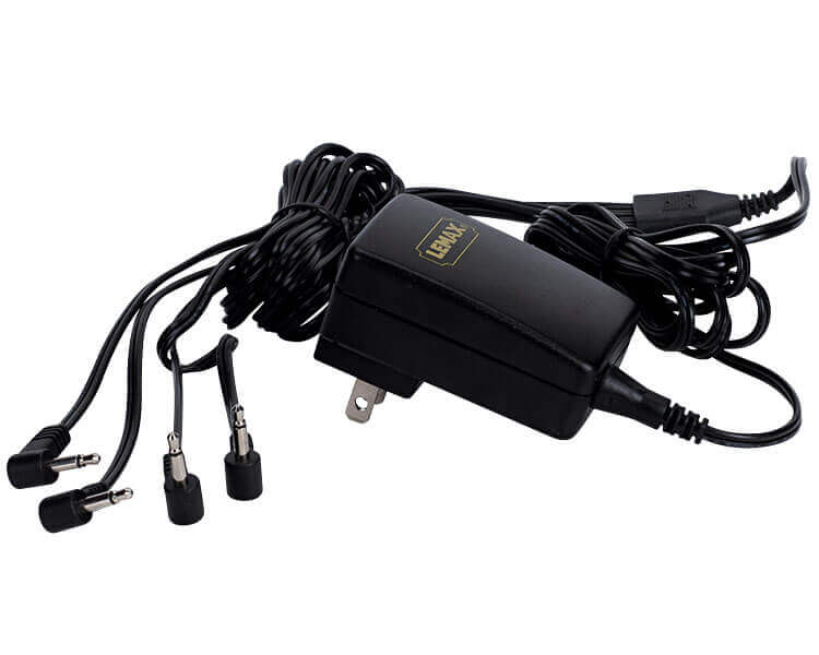 lemax-power-adaptor-3v-black-4-output-adaptateur-secteur image 1