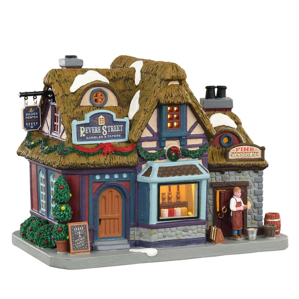 lemax-revere-st-candles-boutique-miniature-caddington-village image 1