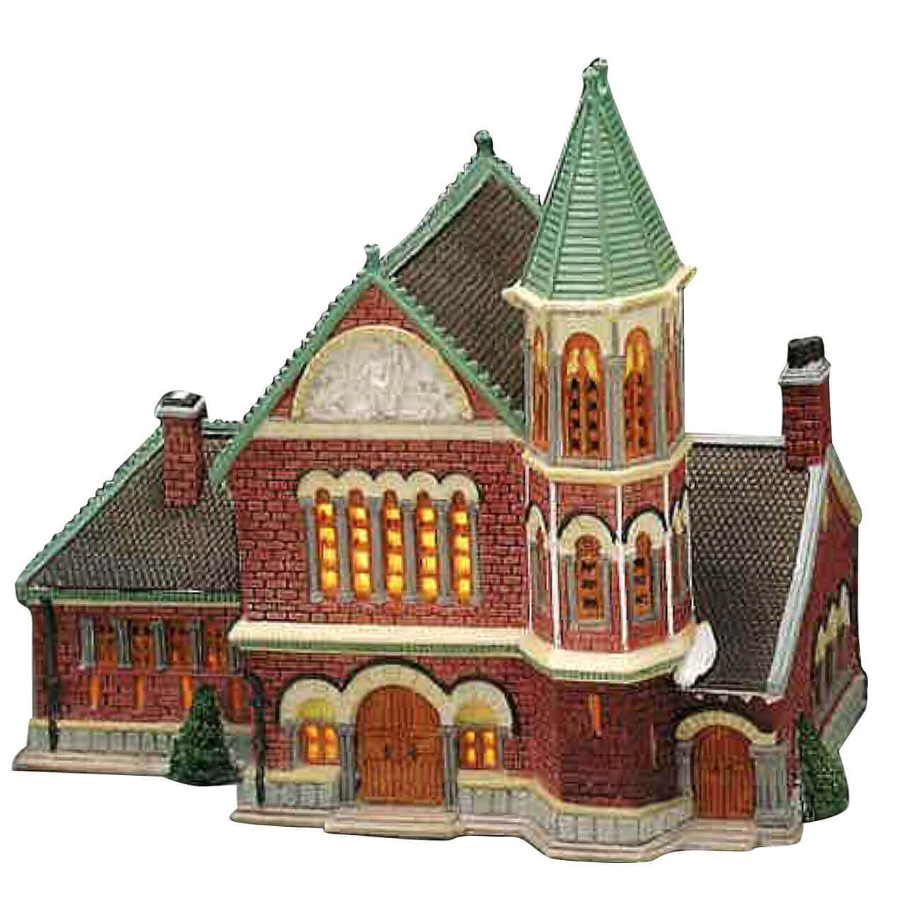 lemax-bethel-memorial-cathedral-glise-miniature-lumineuse-pour-village-de-no-l image 1