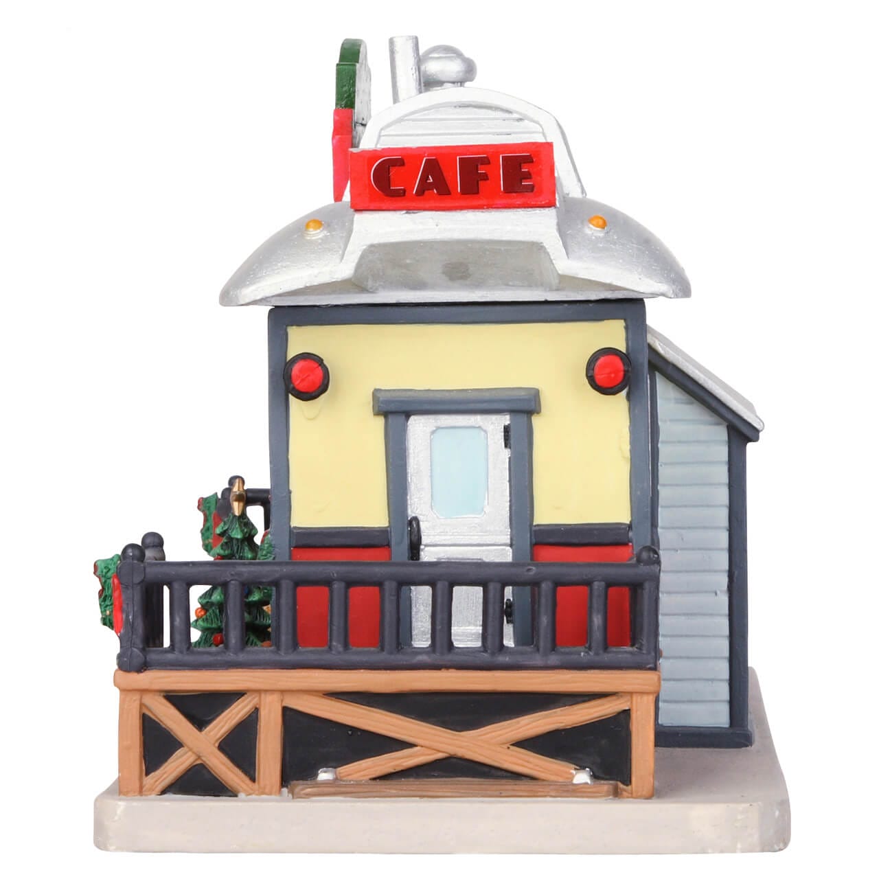 lemax-the-station-dining-car-miniature-wagon-restaurant-de-collection image 2