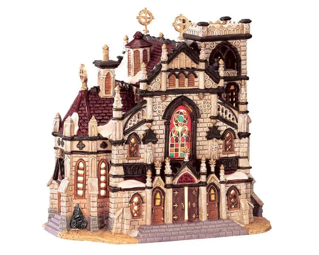 lemax-st-paul-s-cathedral-cath-drale-miniature-village image 1