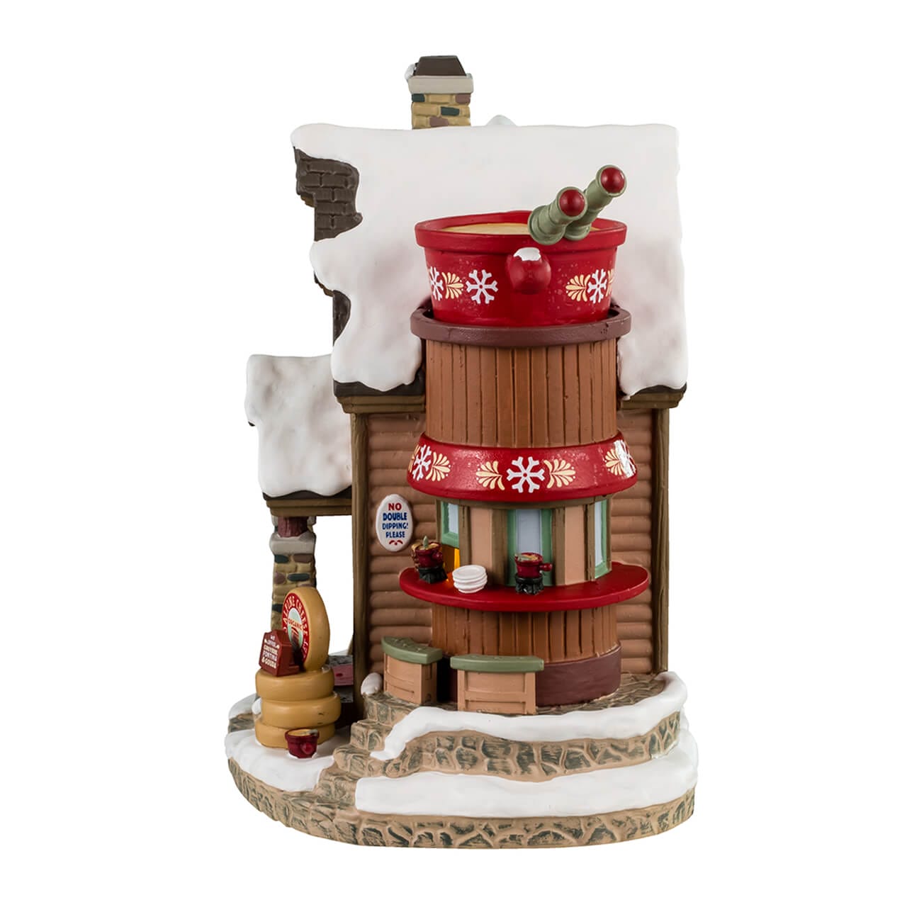 lemax-the-melted-snowflake-chalet-fondue-vail-village image 3