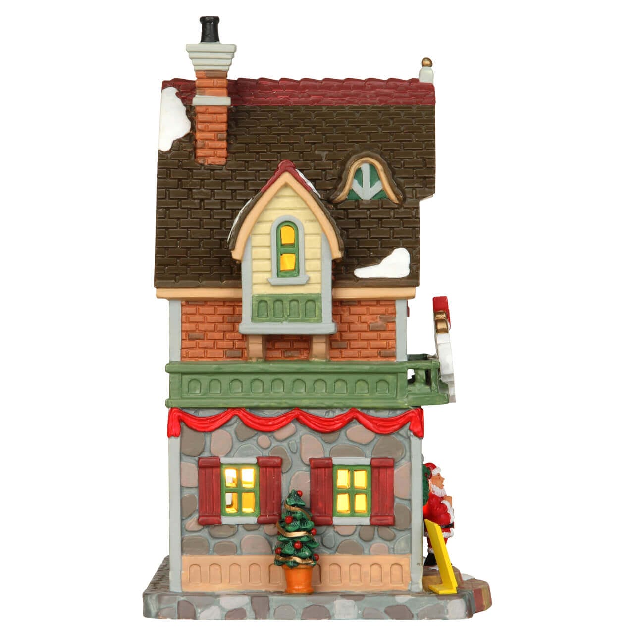 lemax-season-s-greetings-christmas-card-shop-boutique-miniature-lumineuse image 3