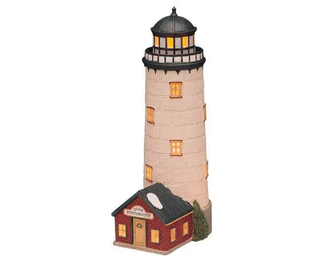 lemax-portsmouth-lighthouse-phare-miniature-village-c-tier image 1