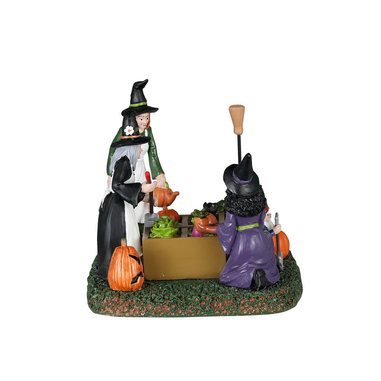 lemax-witches-community-garden-d-cor-miniature-spooky-town image 2