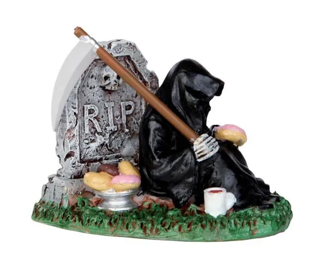 lemax-death-coffee-break-figurine-miniature-spooky-town image 1
