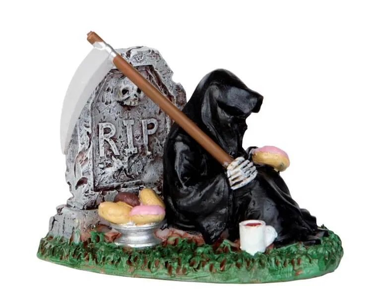 lemax-death-coffee-break-figurine-miniature-spooky-town image 1
