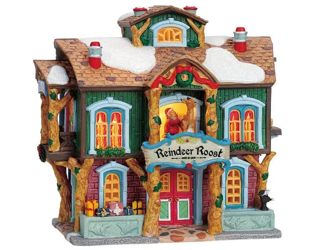 lemax-reindeer-roost-g-te-des-rennes-lumineux image 1