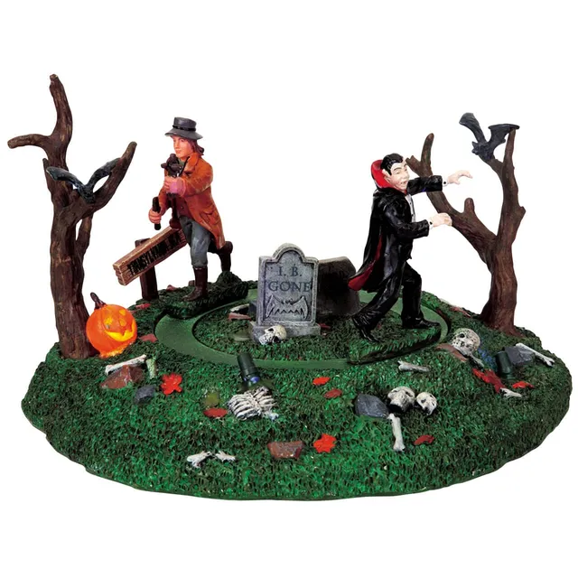 lemax-vampire-slayer-figurines-anim-es-tombes-spooky-town image 1