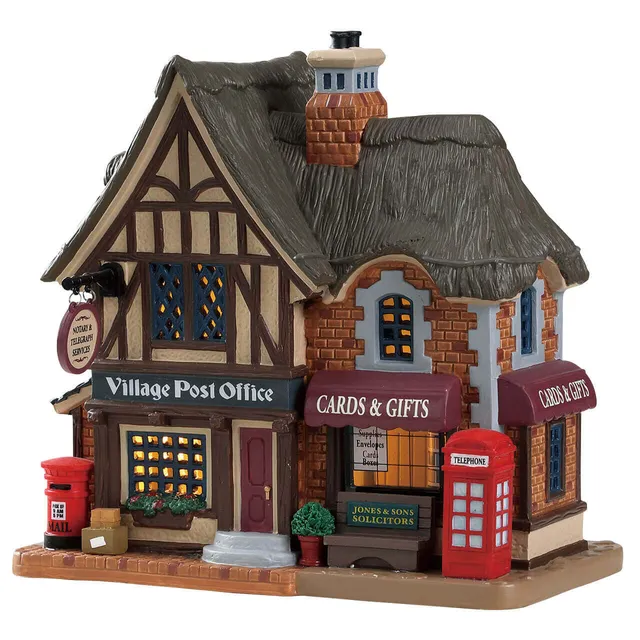 lemax-village-post-office-b-timent-miniature-de-collection image 1