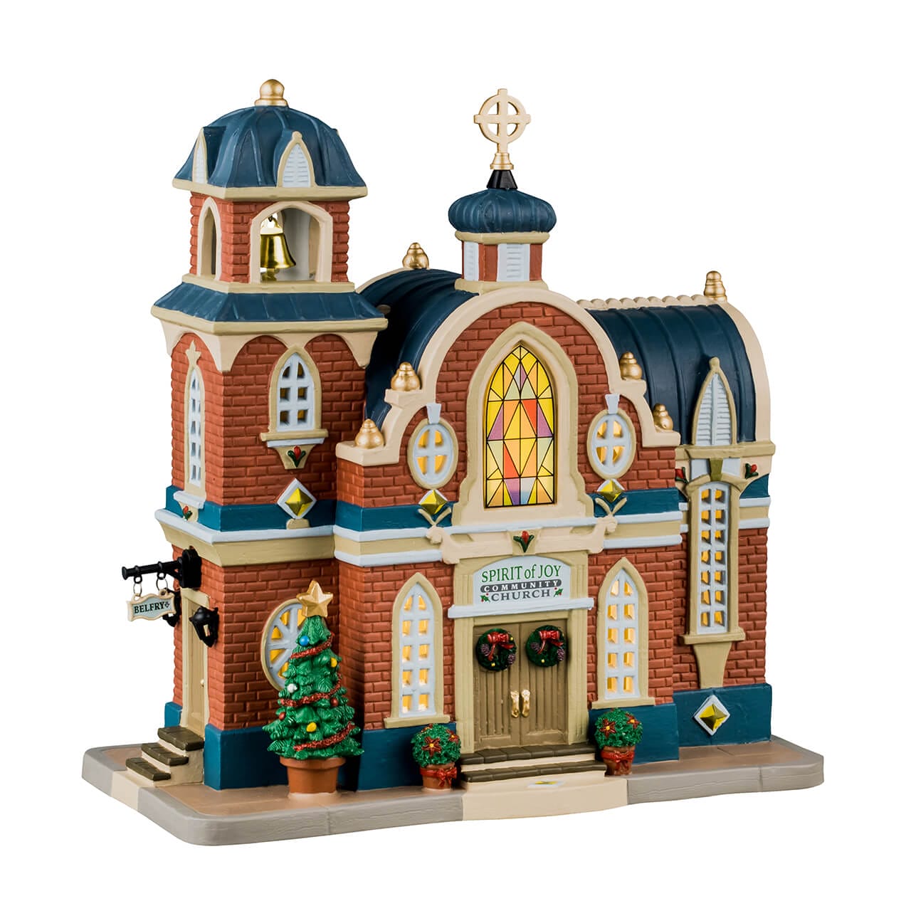 lemax-spirit-of-joy-community-church-glise-illumin-e-caddington image 4