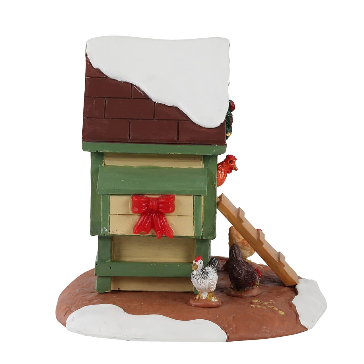 lemax-christmas-coop-poulailler-miniature-no-l-avec-poules image 2