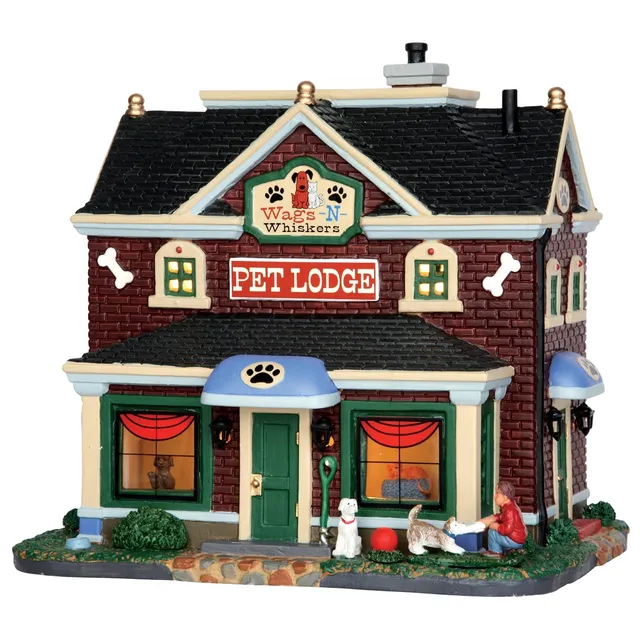 lemax-wags-n-whiskers-pet-lodge-b-timent-miniature-coventry-cove image 1
