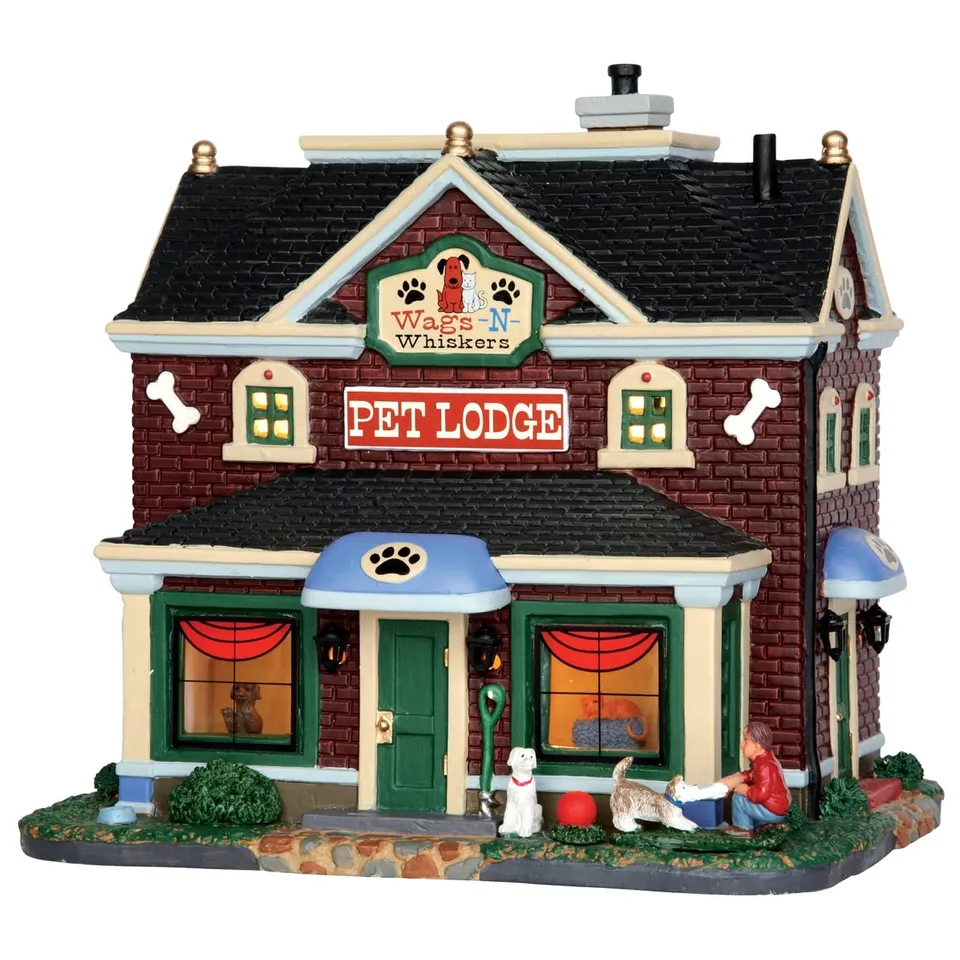 lemax-wags-n-whiskers-pet-lodge-b-timent-miniature-coventry-cove image 1