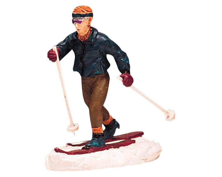 lemax-cross-country-skiing-figurine-miniature-d-hiver image 1