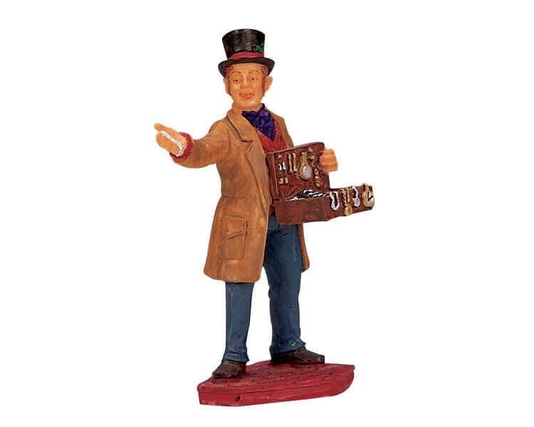 lemax-jewelry-seller-figurine-miniature-vendeuse-de-bijoux image 1