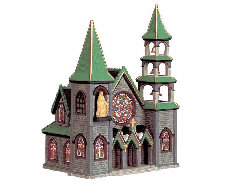 lemax-st-lucy-s-cathedral-b-timent-miniature-lumineux-village-de-no-l image 1