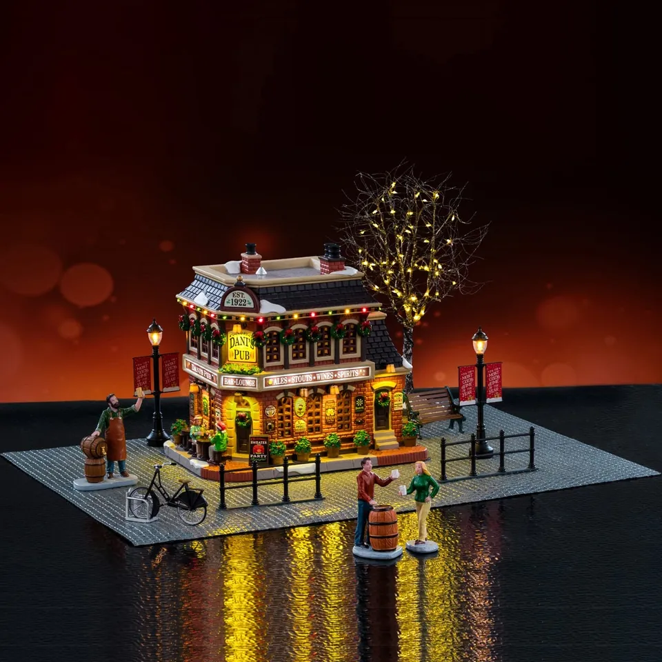 lemax-dani-s-pub-set-coffret-pub-caddington-village-complet image 1