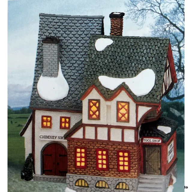 lemax-stanton-square-b-timent-miniature-de-collection image 1