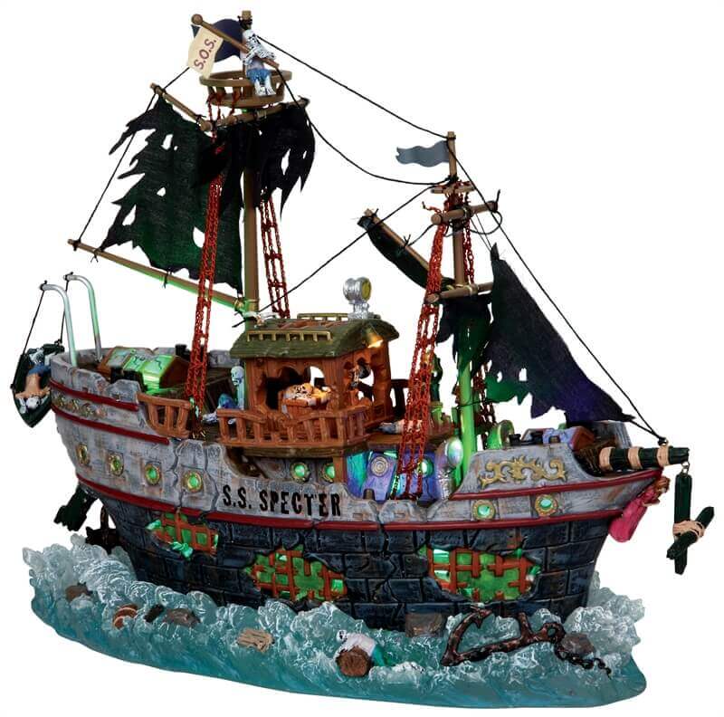 lemax-s-s-specter-bateau-fant-me-anim-lumineux-spooky-town image 1