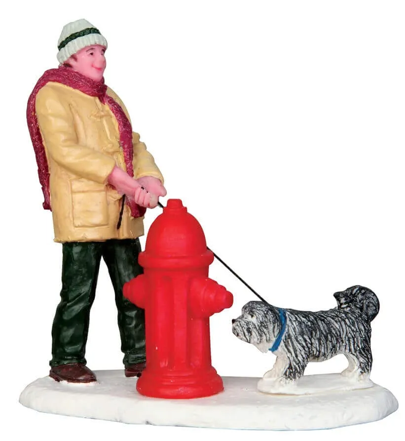 lemax-fire-hydrant-miniature-artisanale-de-collection image 1