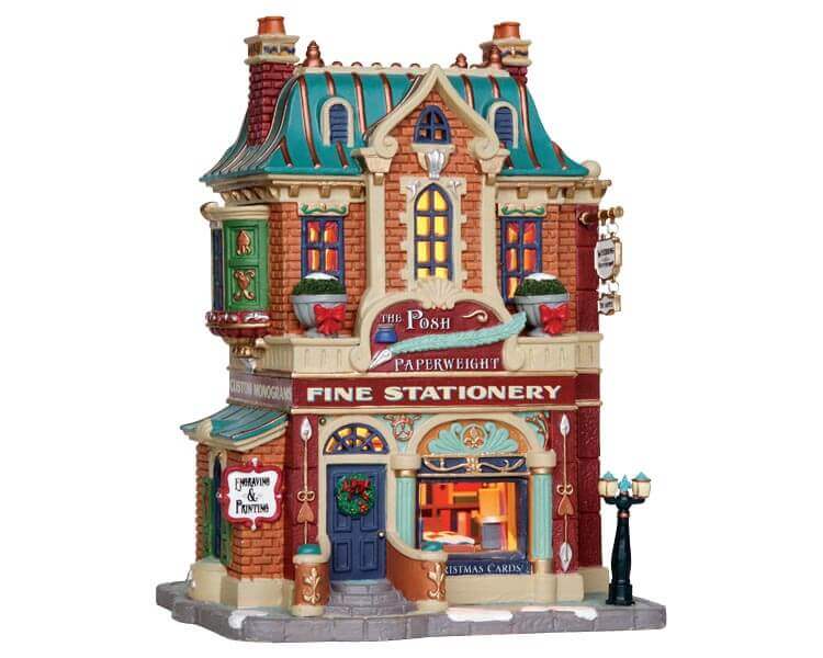 lemax-the-posh-paperweight-miniature-de-collection-pour-village-de-no-l image 4