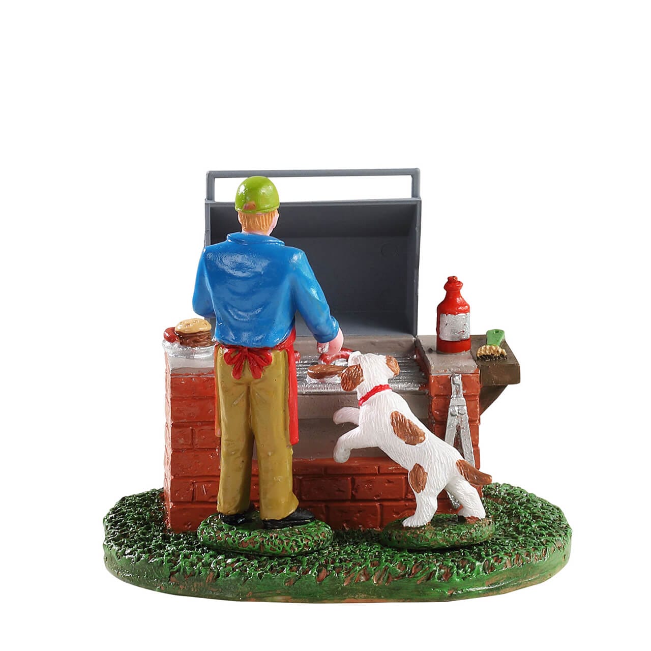 lemax-bbq-weekend-figurine-miniature-de-collection-barbecue image 4