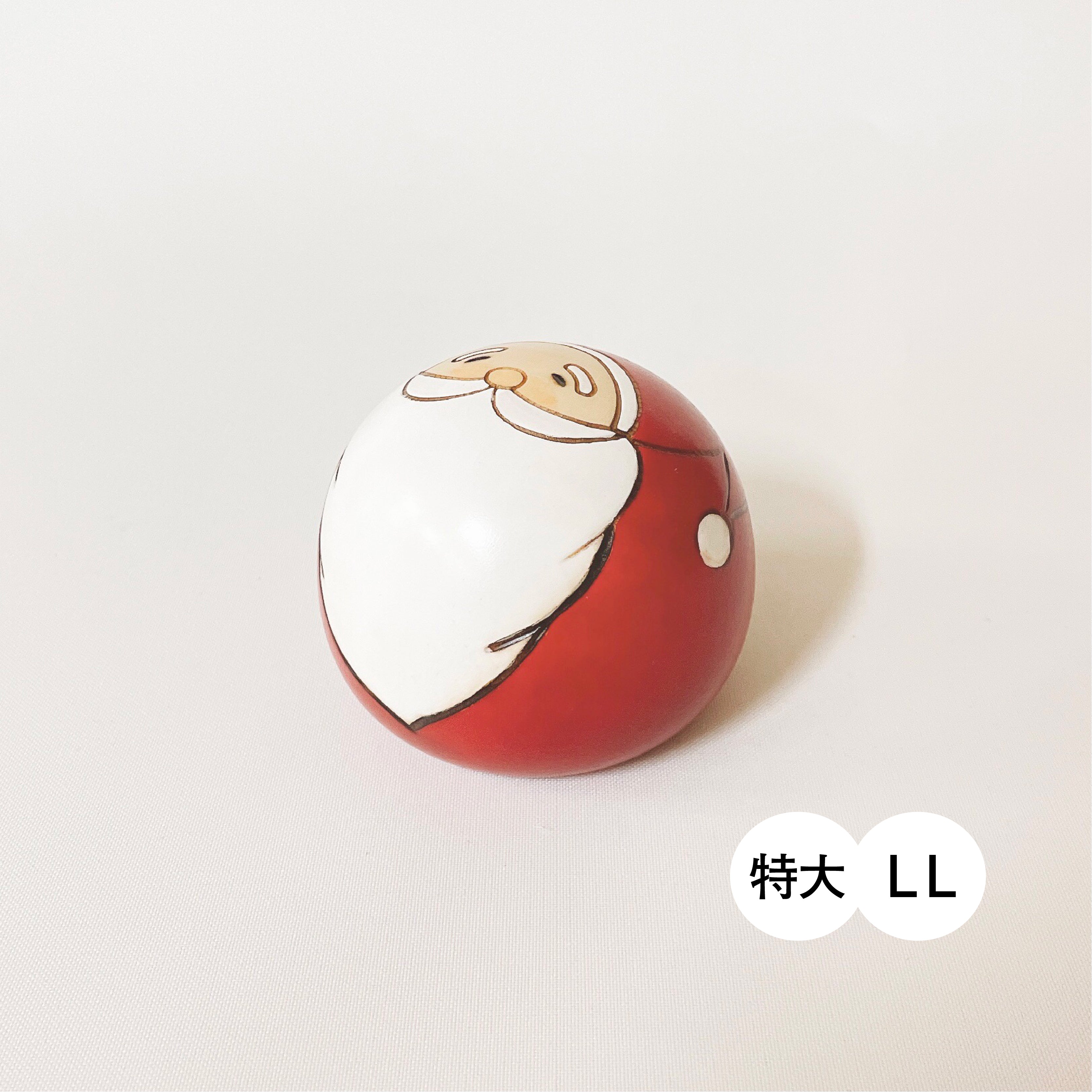 usaburo-kokeshi-mini-santa-rond-figurine-no-l-s-ll-culbuto image 7