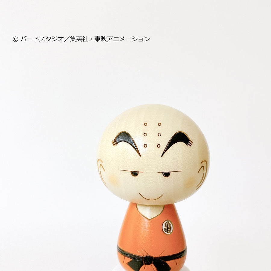 usaburo-kokeshi-dragon-ball-krillin-figurine-kokeshi-6-5-cm image 6