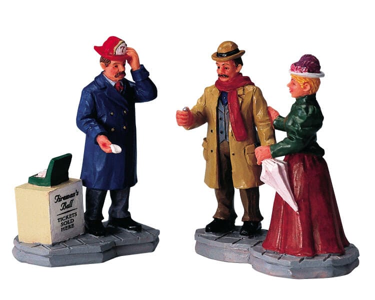 lemax-fireman-s-ball-figurine-miniature-village image 1