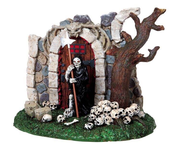 lemax-the-gate-keeper-figurine-miniature-spooky-town image 1