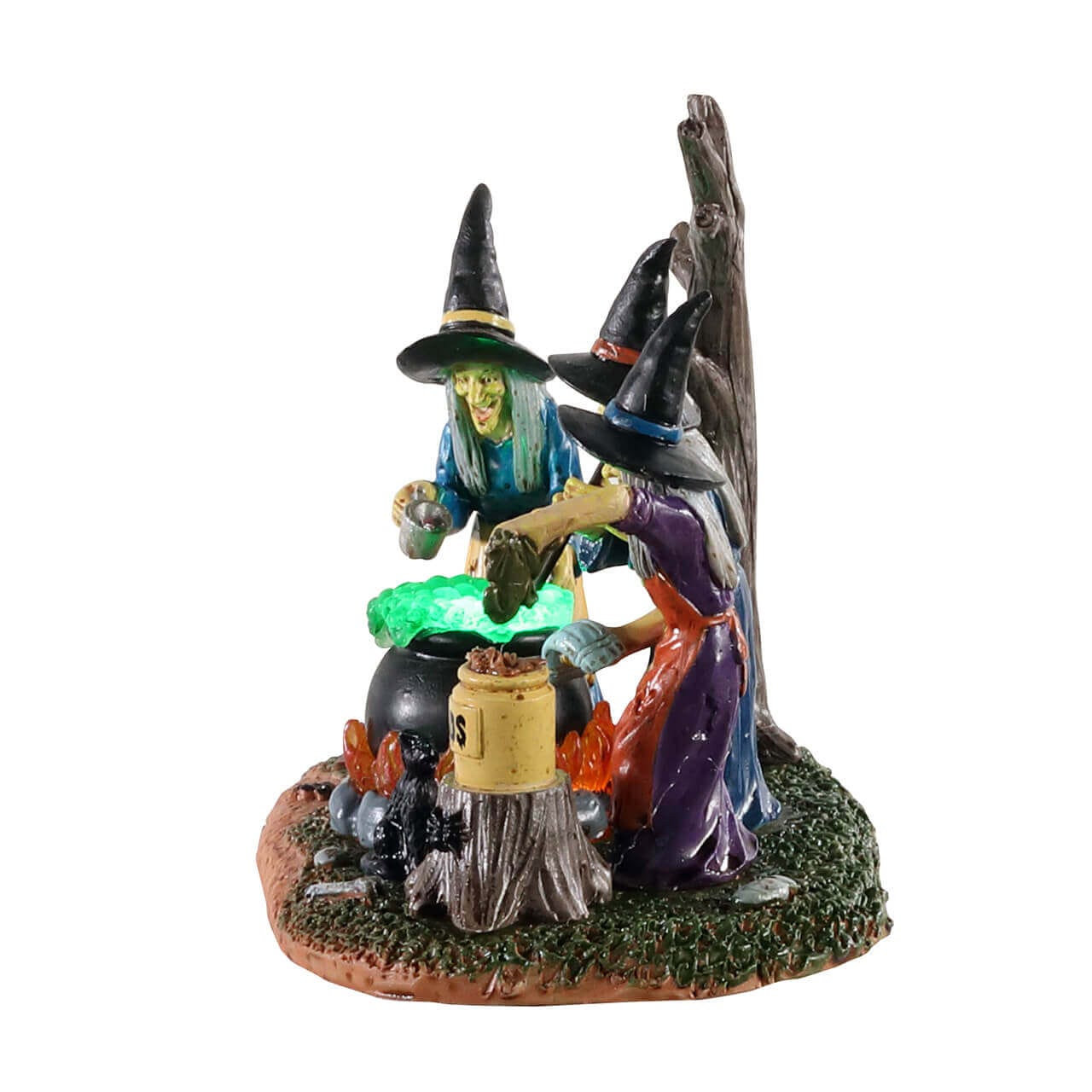 lemax-teamwork-figurine-miniature-sorci-res-spooky-town image 3