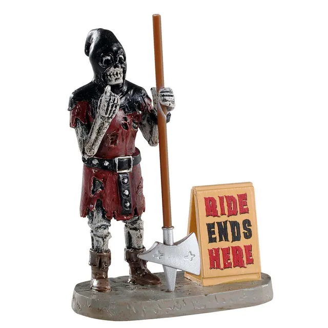 lemax-executioner-figurine-squelette-bourreau-spooky-town image 1