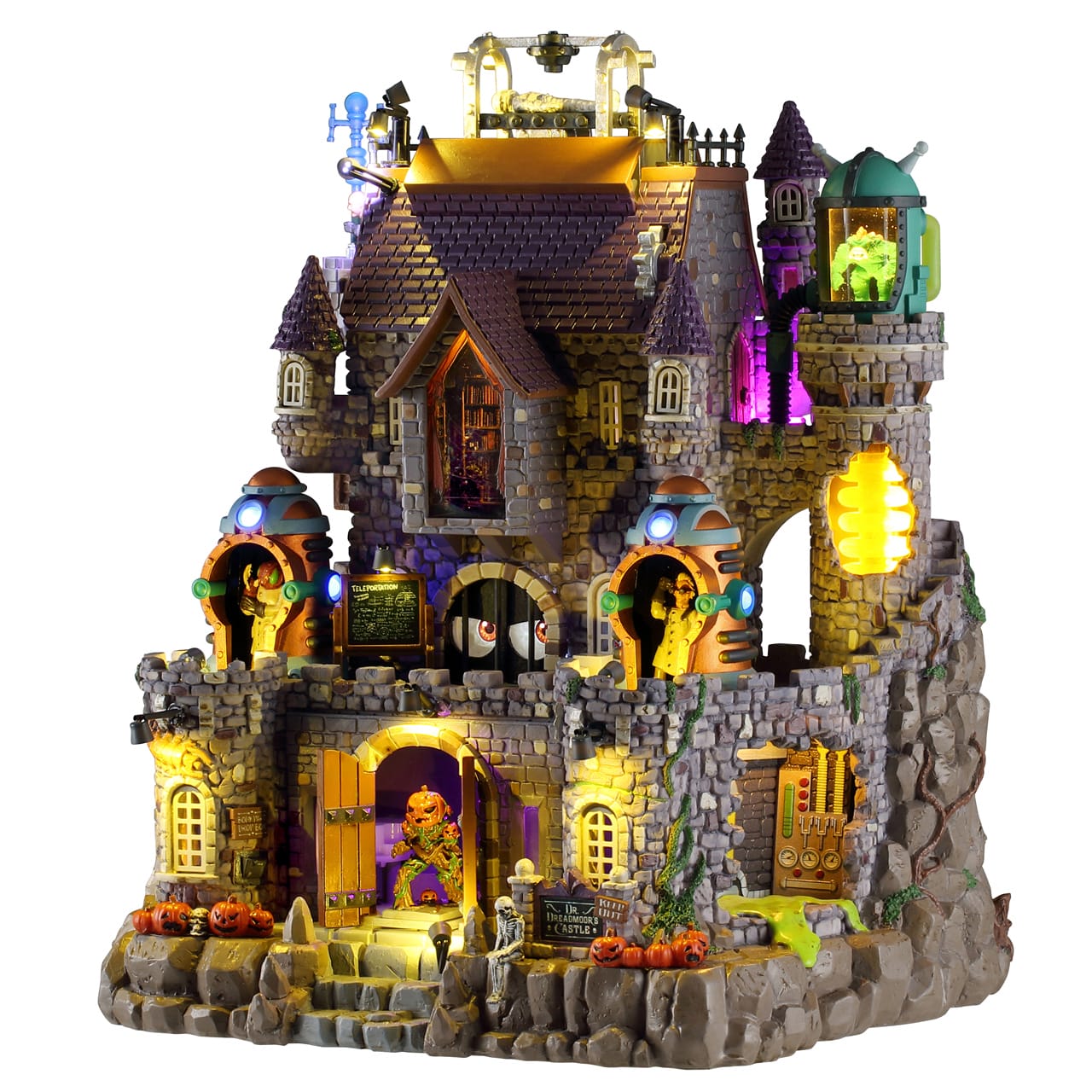 lemax-dr-dreadmoor-s-castle-ch-teau-spooky-town-halloween image 1