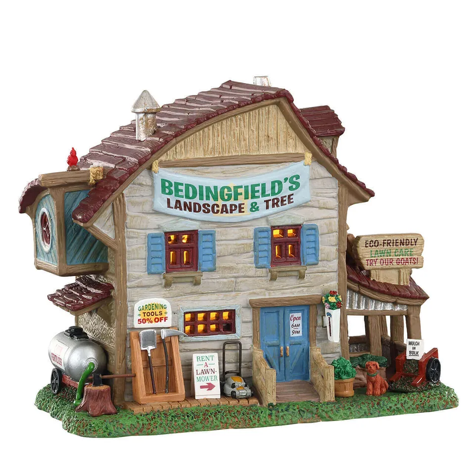 lemax-bedingfield-s-landscape-tree-b-timent-miniature-de-jardinerie image 1