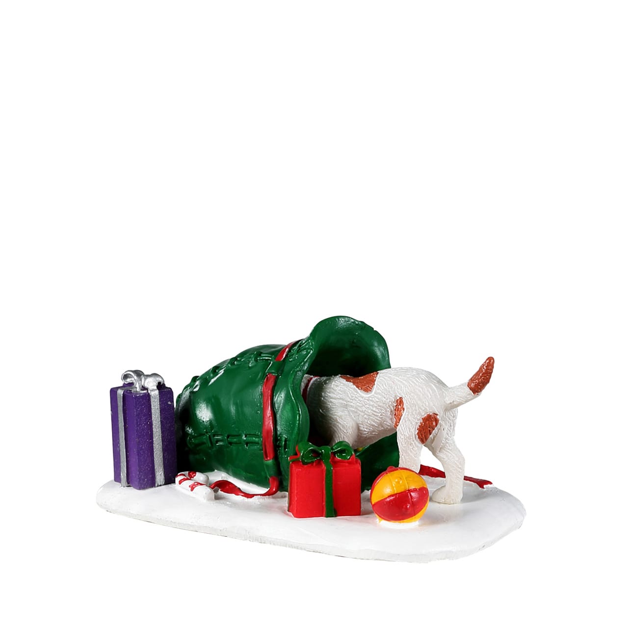 lemax-where-s-my-present-figurine-de-collection-chien-de-no-l image 1