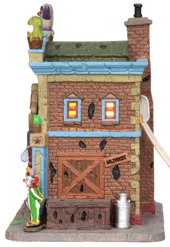 lemax-spooky-town-frosty-s-ice-scream-shop-glacier-hant-lumineux image 3