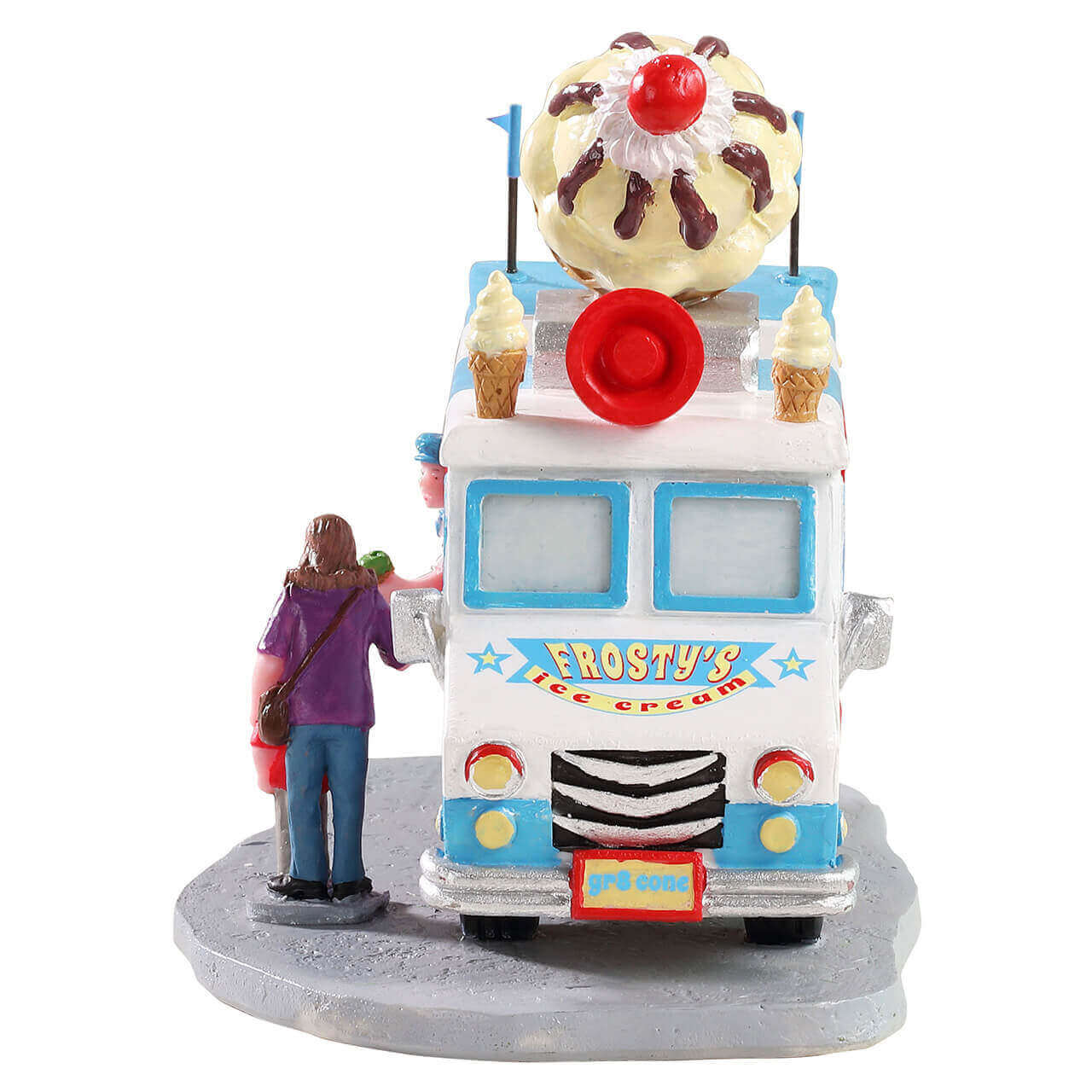 lemax-ice-cream-truck-v-hicule-miniature-marchand-de-glaces image 3
