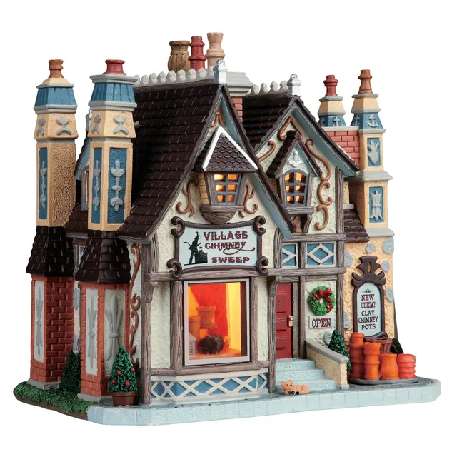 lemax-village-chimney-sweep-figurine-ramoneur-pour-village-miniature image 1