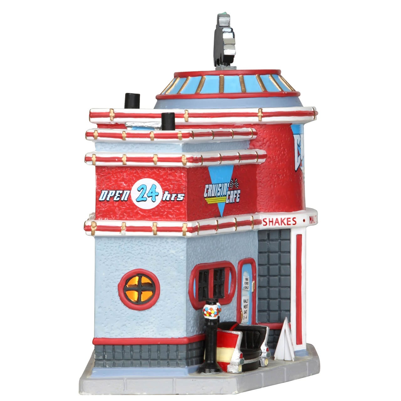 lemax-cruisin-cafe-b-timent-miniature-caf-lumineux image 3