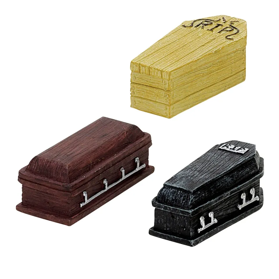 lemax-coffins-set-de-3-cercueils-spooky-town image 1