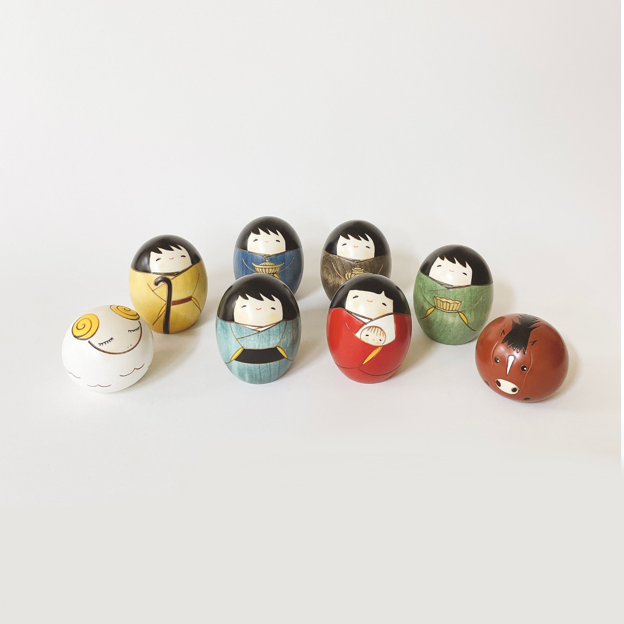 usaburo-kokeshi-the-nativity-christ-k-tan-set-figurines-no-l-japonais image 1
