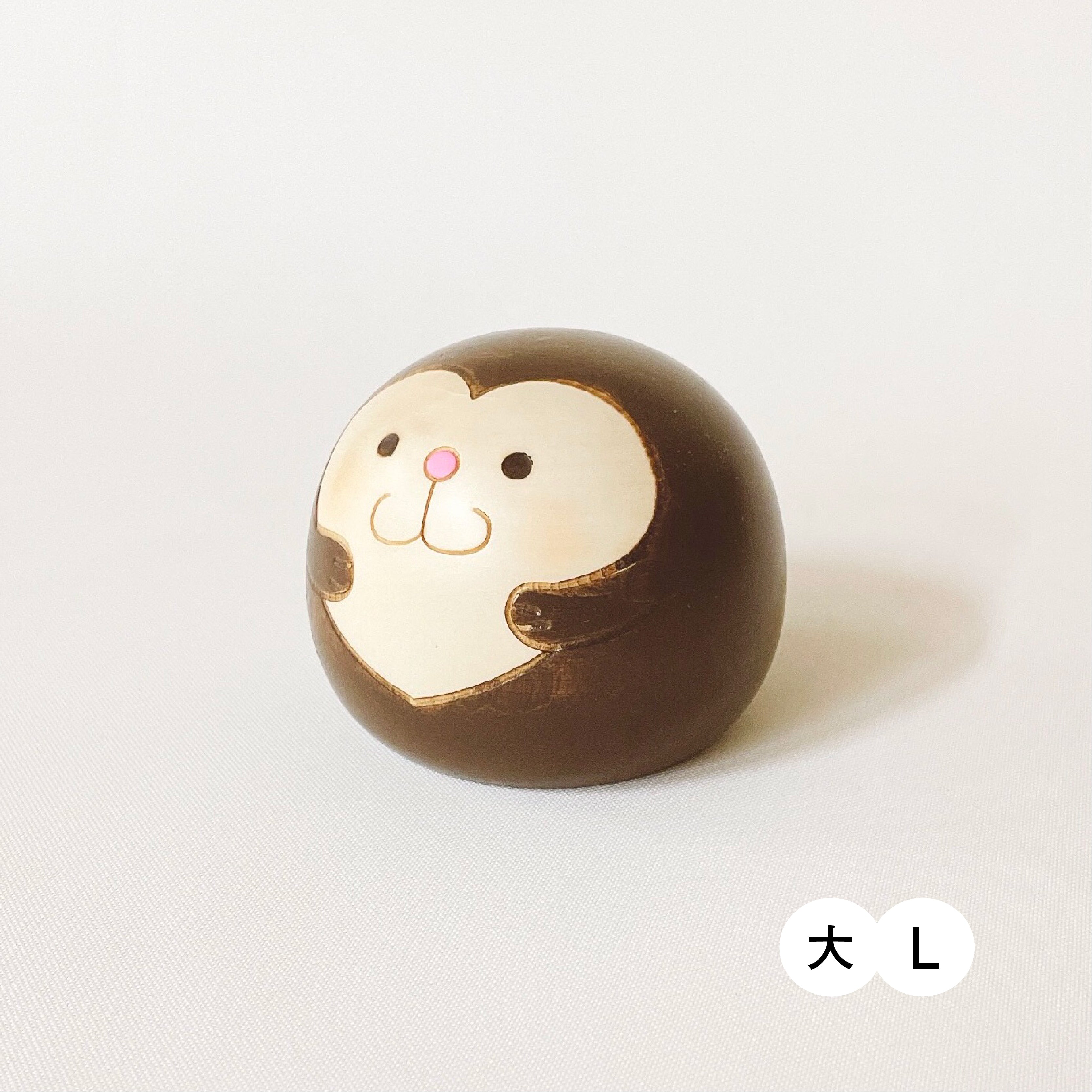 usaburo-kokeshi-yurakoro-singe-culbuto-animal-s-l image 6